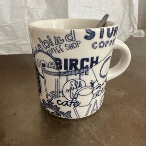 ISO: Fishs Eddy by Elizabeth Kim NYC Coffee Shop Mug